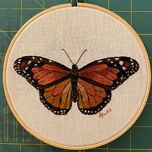 My project for course: Realistic Embroidery Techniques. Traditional illustration, Embroider, and Textile Design project by Donna Koepp - 07.09.2022