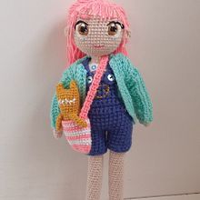 Mi proyecto del curso: Crochet: crea prendas con una sola aguja. Un proyecto de Diseño de moda, Tejido, DIY, Crochet y Diseño textil de Nina Flawuerz - 09.07.2022