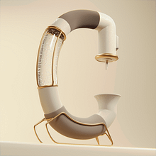 C offe machine . % Jordi Gonzalez tarafından hazırlanan 3D, 3D Modelleme, 3D Tasarım, Dijital Harflendirme, Ve 3D Harflendirme projesi - 07.09.2022