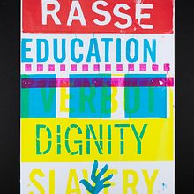 Human rights Poster, FH Dortmund. Poster Design, T, pograph, Design, T, pograph, Traditional illustration, and Art Direction project by Lars Harmsen - 07.09.2022