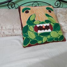 Mi proyecto del curso: Bordado XL con aguja mágica. Embroider, Decoration, Punch Needle, and Textile Design project by Navidad Alvarado Chung - 07.03.2022