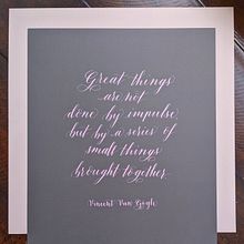 Mi proyecto del curso: Caligrafía moderna: crea letras con formas expresivas. Calligraph, Lettering, H, and Lettering project by Valeria Díaz Acosta - 07.09.2022