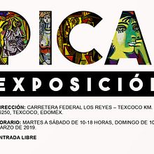 Flyer para una exposición de pintura. Un progetto di Pubblicità, Marketing, Design e Graphic design di Luca Mendieta - 10.07.2022