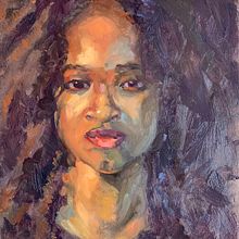 Portrait . Fine Arts, Painting, and Oil Painting project by Gerda Viszer - 07.10.2022