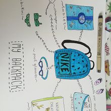 Mi diario ilustrado. Traditional illustration project by Cloe Domeque Soler - 07.10.2022