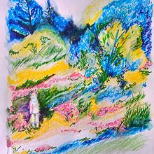 My project for course: Sketchbook Landscapes: A Colorful Approach Ein Projekt aus dem Bereich Skizzenentwurf, Kreativität und Zeichnung von Daniela de Bartolo - 10.07.2022