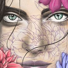 Mi proyecto del curso: Retrato ilustrado con Procreate Ein Projekt aus dem Bereich Traditionelle Illustration, Vektorillustration, Digitale Illustration und Porträtzeichnung von priscaguti - 10.07.2022