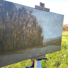 Underpainting on plein-air. Un progetto di Pittura e Pittura ad olio di Diana Buitrago - 10.07.2022