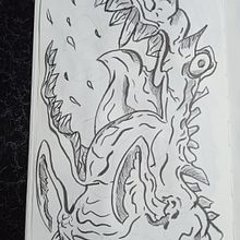 Mi proyecto del curso: Sketching diario como inspiración creativa "PulpoPiraña". Un progetto di Illustrazione tradizionale, Bozzetti, Creatività, Disegno e Sketchbook di Javier Ramírez Ordóñez - 11.07.2022