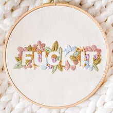 Fck it. Un projet de Broderie de Theresa Wensing - 11.07.2022