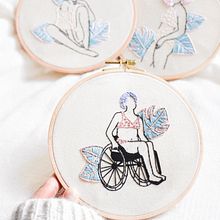 Body positivity bedeutet so viel mehr.. Un projet de Broderie de Theresa Wensing - 11.07.2022