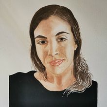 My project for course: Watercolor Portrait from a Photo. Traditional illustration, Watercolor Painting, and Portrait Drawing project by Marcos Ferraz - 08.25.2020