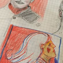 Meu projeto do curso: Caderno de retratos: explore o rosto humano. Sketching, Drawing, Portrait Drawing, Artistic Drawing, and Sketchbook project by Luciana Jorge - 07.07.2022