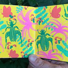 Mijn project van de cursus: Botanische patronen in je schetsboek: overwin de blanco pagina. Projekt z dziedziny Trad, c, jna ilustracja, Pattern design, R, sunek botaniczn i Sketchbook użytkownika Martine Mommen - 11.07.2022