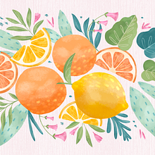 Plants and floral illustration. Traditional illustration, and Digital Illustration project by Laura Mastenbrook - 07.12.2022