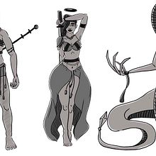Mis primeros OC. Traditional illustration, Animation, Character Design, Video Games, and Game Design project by Daniel de Jesús Saucedo Muñoz - 07.12.2022