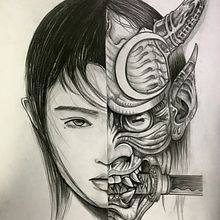 Meu projeto do curso: Tatuagem para principiantes . Design tatuaj de leycansblade - 07.12.2022