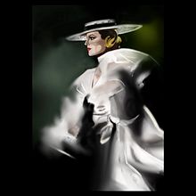 Schiaparelli. Fall Winter Hautecouture . Traditional illustration project by Antonio Vilches Serra - 07.12.2022