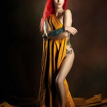 Nacimiento Venus . Een project van Fotografie, Lichtontwerp, Fotografische postproductie, Studiofotografie y Fotomontage van John Vargas - 10.07.2022