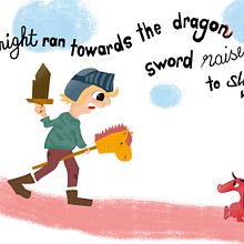 My project for course: ​​Playful Hand-Lettering for Children’s Book Illustration. Traditional illustration, Lettering, Drawing, H, Lettering, and Narrative project by Ricarda Schneider - 07.13.2022