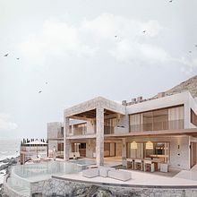 Remodelación Casa Farallón. Arquitetura de interiores, Pós-produção fotográfica e Ilustração arquitetônica projeto de Kevin Rodríguez - 13.07.2022