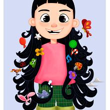 Mi proyecto del curso: Introducción a la ilustración profesional de libros infantiles con Procreate. Projekt z dziedziny Projektowanie postaci, Ilustracja c, frowa i Ilustracje dla dzieci użytkownika Alex Lizarraga - 11.07.2022