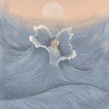 Nos rompemos con la ola.... Un proyecto de Ilustración tradicional de Valeria Hipocampo - 13.07.2022