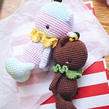 Crochet bear pattern PDF. Un progetto di Amigurumi e Uncinetto di Olha Povzun - 07.07.2022