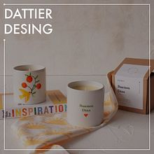 Vajilla y Artículos para Dattier Desing. Un progetto di Product design e Ceramica di Camila Gómez - 13.07.2022
