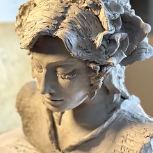 My project for course: Introduction to Clay Figurative Sculpture. Projekt z dziedziny  Sztuki piękne i Rzeźba użytkownika kjz1450 - 14.07.2022