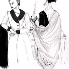 My project for course: Character Drawing from Scratch: Capture Faces and Figures. Traditional illustration, Character Design, Pencil Drawing, and Drawing project by eluned_eleven - 07.14.2022