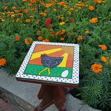 My project for course: Acrylic Painting for Furniture Decoration. DIY, Woodworking, Decorative Painting, Furniture Restoration, Upc, and cling project by Anna - 06.11.2022