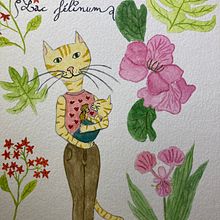 Création d’aquarelles délicates pour l’illustration narrative Ein Projekt aus dem Bereich Traditionelle Illustration, Aquarellmalerei und Kinderillustration von Prisca De Groote - 20.02.2023