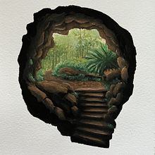 My project for course: Painting Atmospheric Landscapes with Gouache. Traditional illustration, Painting, and Gouache Painting project by sketchymissperception - 07.15.2022