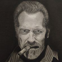 Grandes Actores. Drawing, Pencil Drawing, Realistic Drawing, and Portrait Drawing project by Jordi Vidal - 02.01.2022
