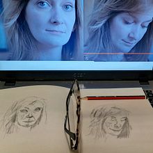Mi proyecto del curso: Sketchbook de retrato: explora el rostro humano. Un progetto di Bozzetti, Disegno, Disegno di ritratti, Disegno artistico e Sketchbook di Jeremias Torri - 16.07.2022