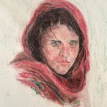 My project for course: Realistic Chalk Pastel Portraits. Un proyecto de Ilustración tradicional, Bellas Artes, Dibujo, Dibujo de Retrato y Dibujo realista de cappiellolou - 16.07.2022
