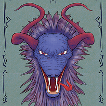 Project : Dragon Feast. Een project van Traditionele illustratie,  Ontwerp, Ontwerp van personages,  Creativiteit y Digitale illustratie van Bishoy George - 01.07.2022
