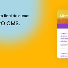 Mi proyecto del curso: Introducción al desarrollo web con PHP Micro CMS. Programming, IT, and Web Development project by Marc Got - 07.16.2022