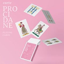 Carte da gioco Procidane . Een project van Traditionele illustratie, Grafisch ontwerp,  Reclame y  Ontwerp van laura ambrosino - 17.07.2022