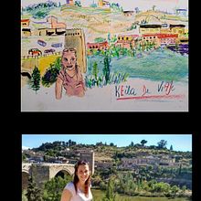 Mi proyecto del curso: Sketching urbano: dibuja tu ciudad en movimiento. Projekt z dziedziny Trad, c, jna ilustracja, Sketching,  R, sunek, Malowanie akwarelą,  R, sunek architektoniczn i Sketchbook użytkownika safdieruth - 16.07.2022