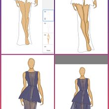 Mi proyecto del curso: Ilustración de bocetos de moda. Traditional illustration, Sketching, Fashion Design, Digital Drawing, and Fashion Illustration	 project by Daniela García - 07.16.2022