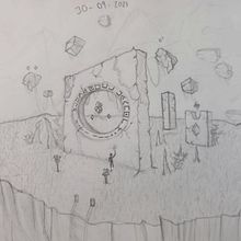 Algunos bocetos de mi sketchbook (2021-2022). Un proyecto de Dibujo a lápiz y Sketchbook de Keren López García - 17.07.2022