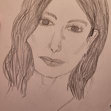 Portrait, front facing. Un progetto di Disegno realistico di Jennifer Jayne - 17.07.2022