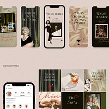 Branding para Hollyshot. Un proyecto de Diseño, Br, ing e Identidad, Diseño gráfico, Diseño para Redes Sociales e Instagram de Celia Lafuente - 17.07.2022