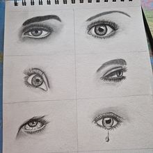 Mein Kursprojekt: Skizzenbuch für Porträts: Erkunde das menschliche Gesicht. Sketching, Drawing, Portrait Drawing, Artistic Drawing, and Sketchbook project by briagnello - 07.20.2022