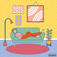 Meu projeto do curso: Ilustração digital colorida no Procreate. Un progetto di Illustrazione tradizionale, Disegno, Illustrazione digitale e Disegno digitale di Déia Dietrich - 16.07.2022