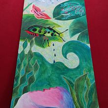 Dschungel. Un projet de Peinture acr , et lique de Maria Märtl - 17.07.2022