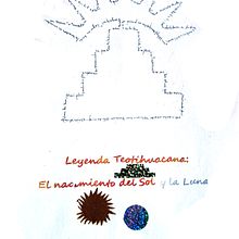 Mi proyecto del curso: Cuaderno de dibujo: explora tu proceso creativo: Leyenda teotihuacana: "Nacimiento del Sol y la Luna". Un proyecto de Ilustración tradicional, Bocetado, Creatividad, Dibujo, Pintura a la acuarela, Ilustración infantil, Sketchbook y Pintura gouache de Laura Chávez Doria - 17.07.2022