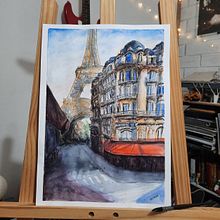 Mi proyecto del curso: Dibujo arquitectónico con acuarela y tinta. Sketching, Drawing, Watercolor Painting, Architectural Illustration, Sketchbook & Ink Illustration project by Calef Pardo - 07.18.2022